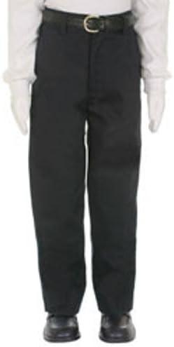 French Toast Boys’ Work Wear Finish Double Knee Pant(Black)