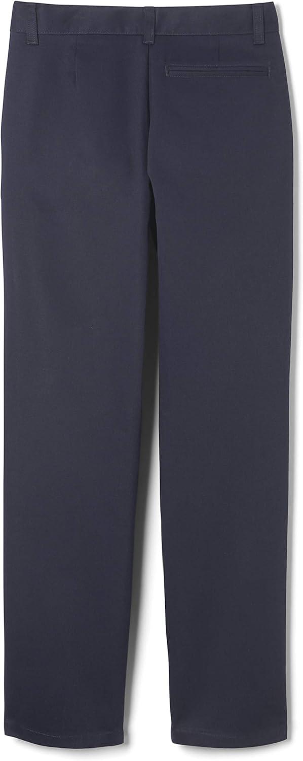 French Toast Boys’ Work Wear Finish Double Knee Pant(Navy)