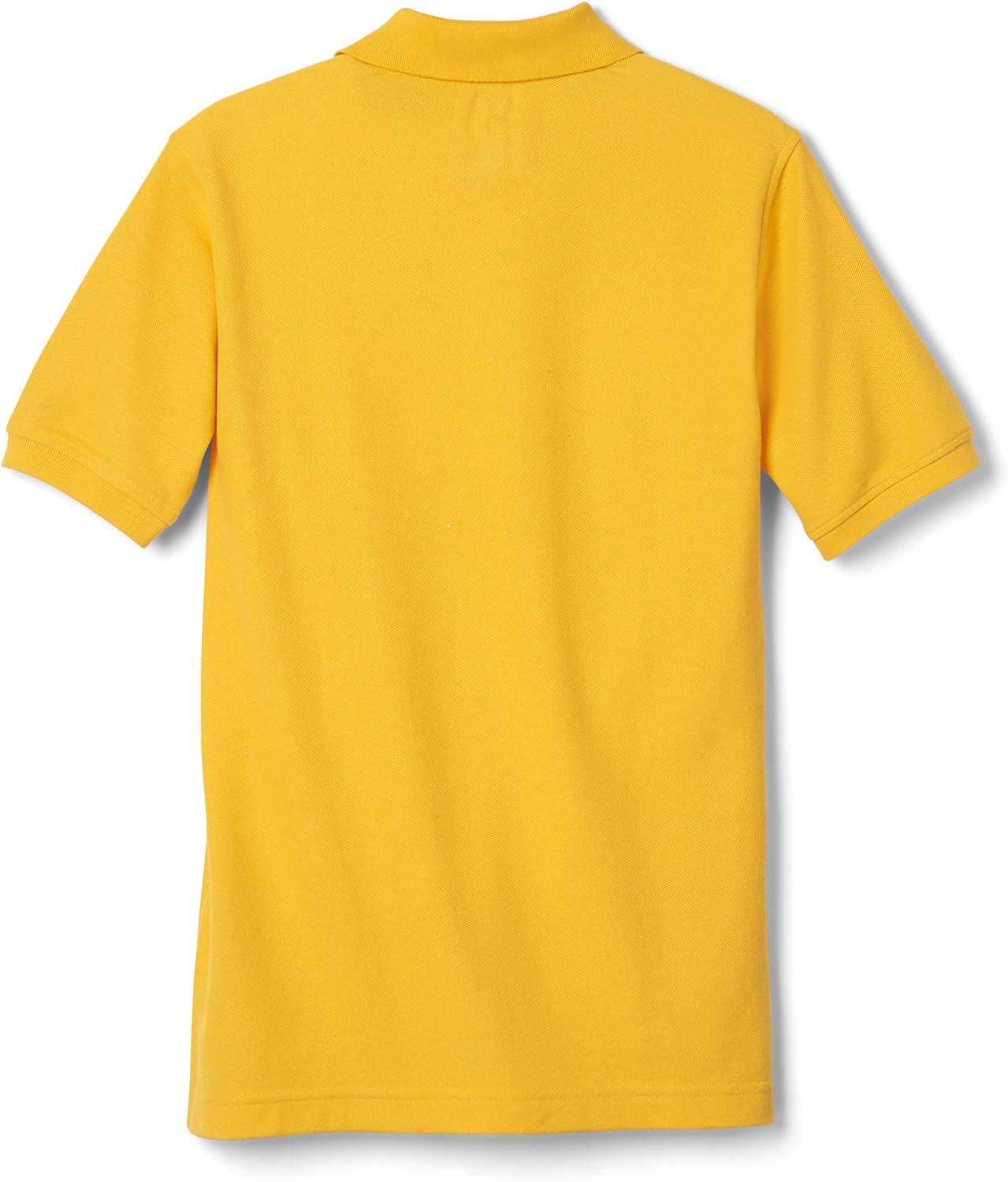 French Toast Kids’ Pique Polo (Standard & Husky)(Gold)