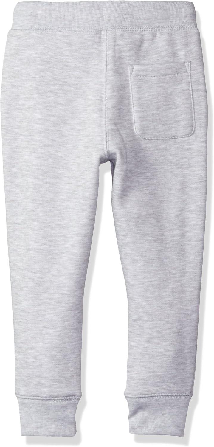 French Toast Boys’ Fleece Jogger(Heather Grey (D))