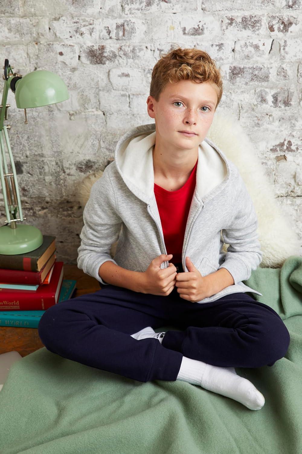 French Toast Boys’ Fleece Jogger(Heatther Grey)
