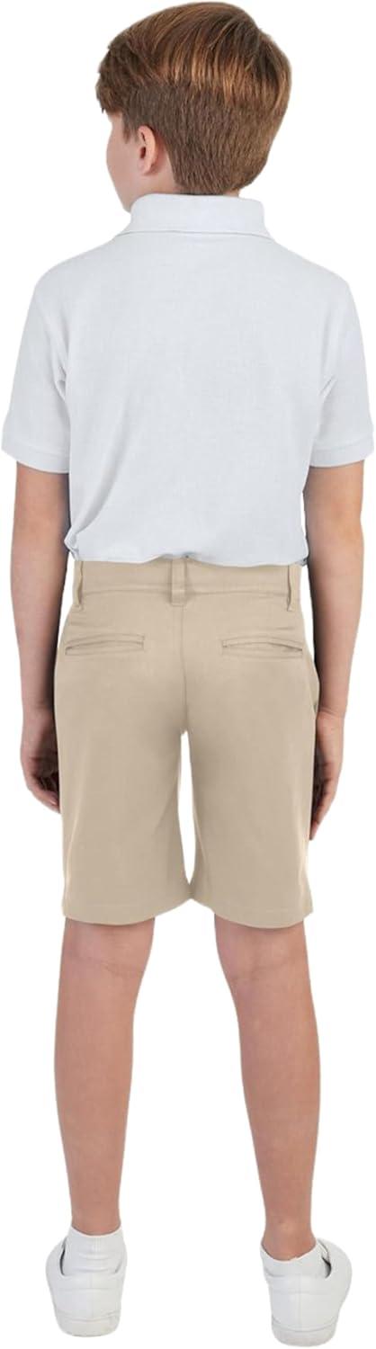 French Toast Kids’ Pique Polo (Standard & Husky)(Black)