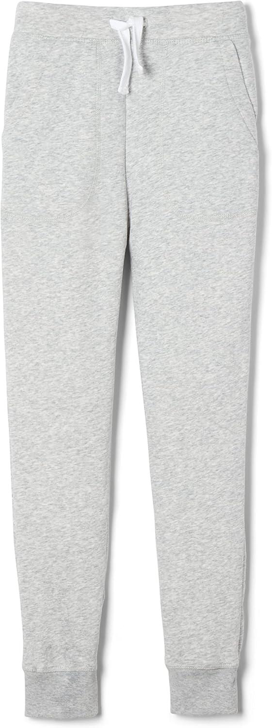 French Toast Boys’ Fleece Jogger(Heather Gray)