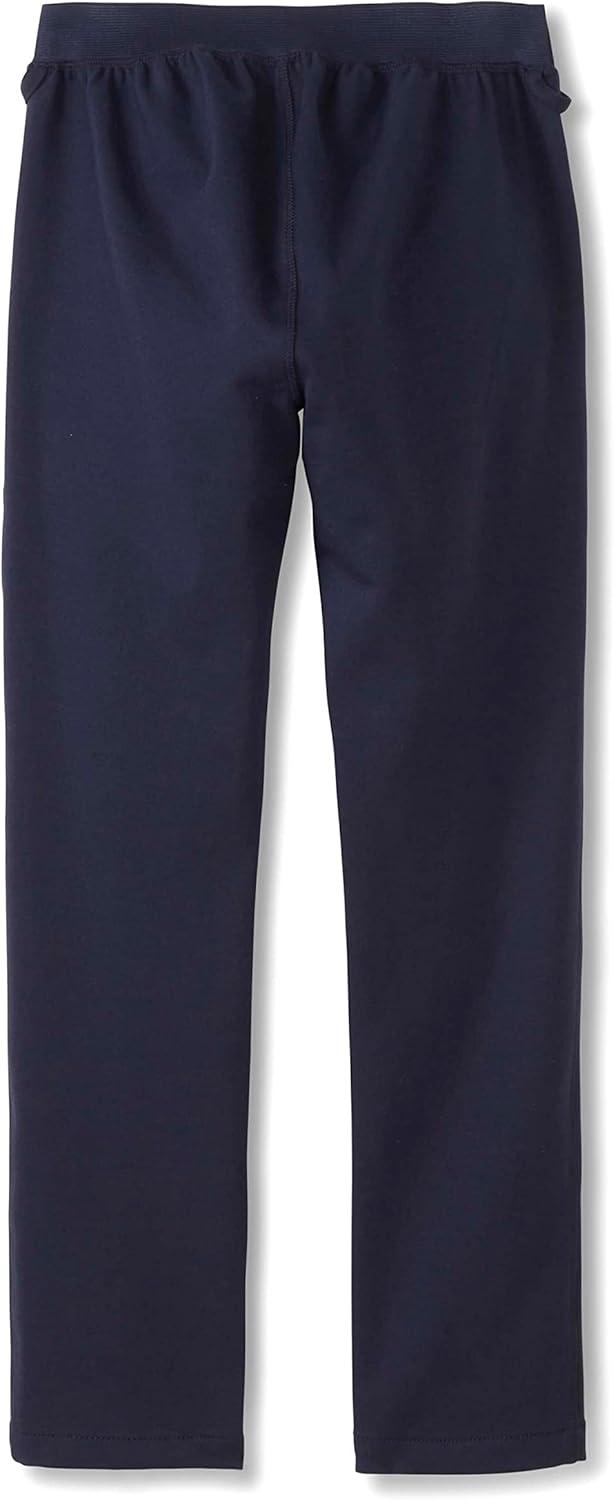 French Toast Girls Adaptive Seated Skinny Fit Stretch Ponte Pant(Navy)
