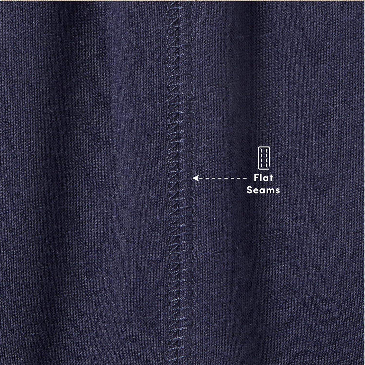 French Toast Boys Adaptive Fleece Sweatpants with Lift Loops and Pull-Apart Leg Openings(Navy)