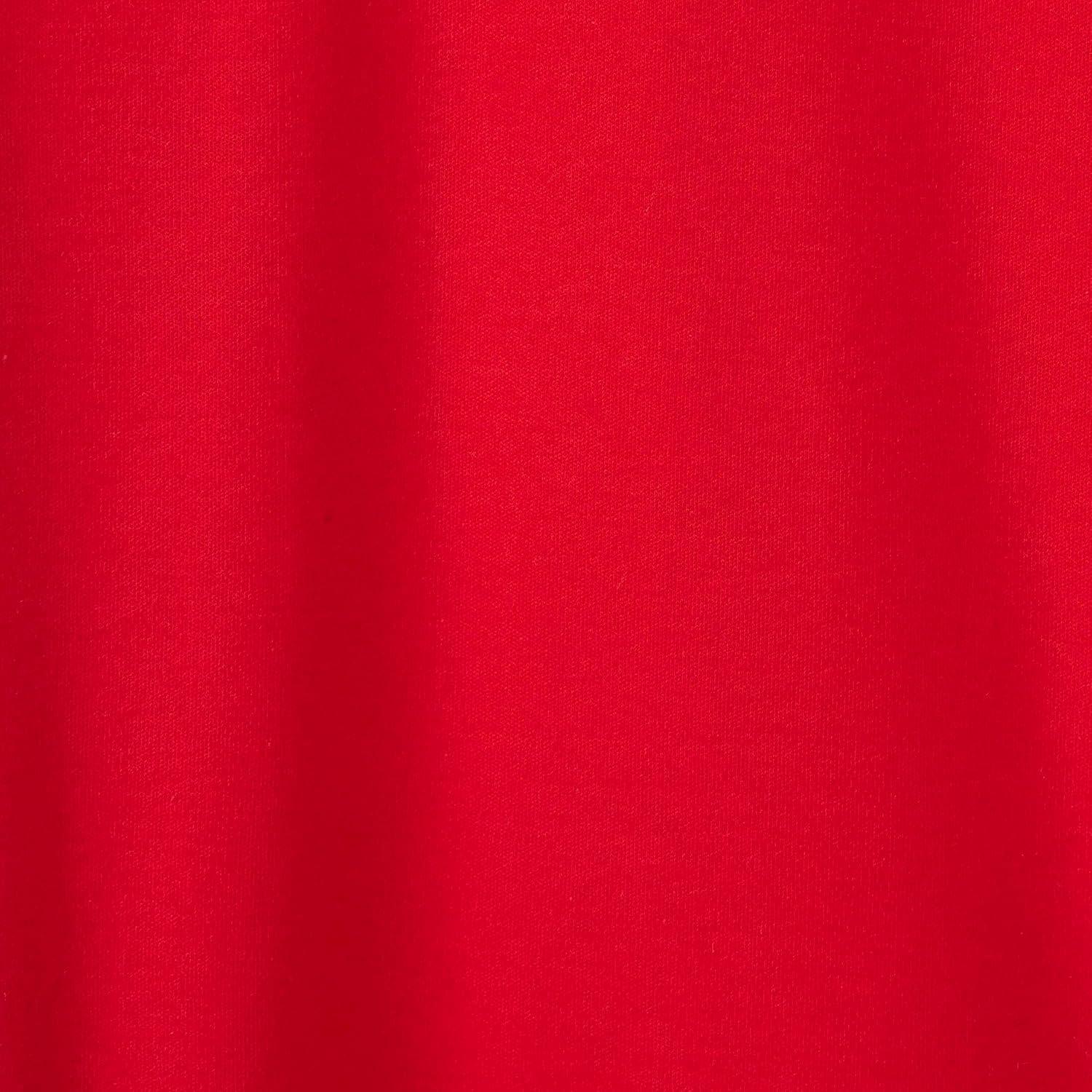 French Toast Adaptive Short Sleeve Polo Shirt | Hook and Loop Placket | Flat Seams(Red (New))