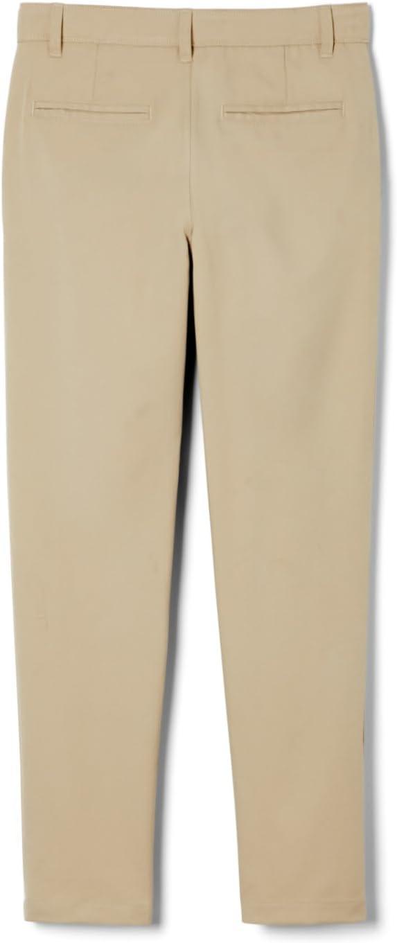 French Toast Boys’ Slim Fit Stretch Performance Pant(Khaki)