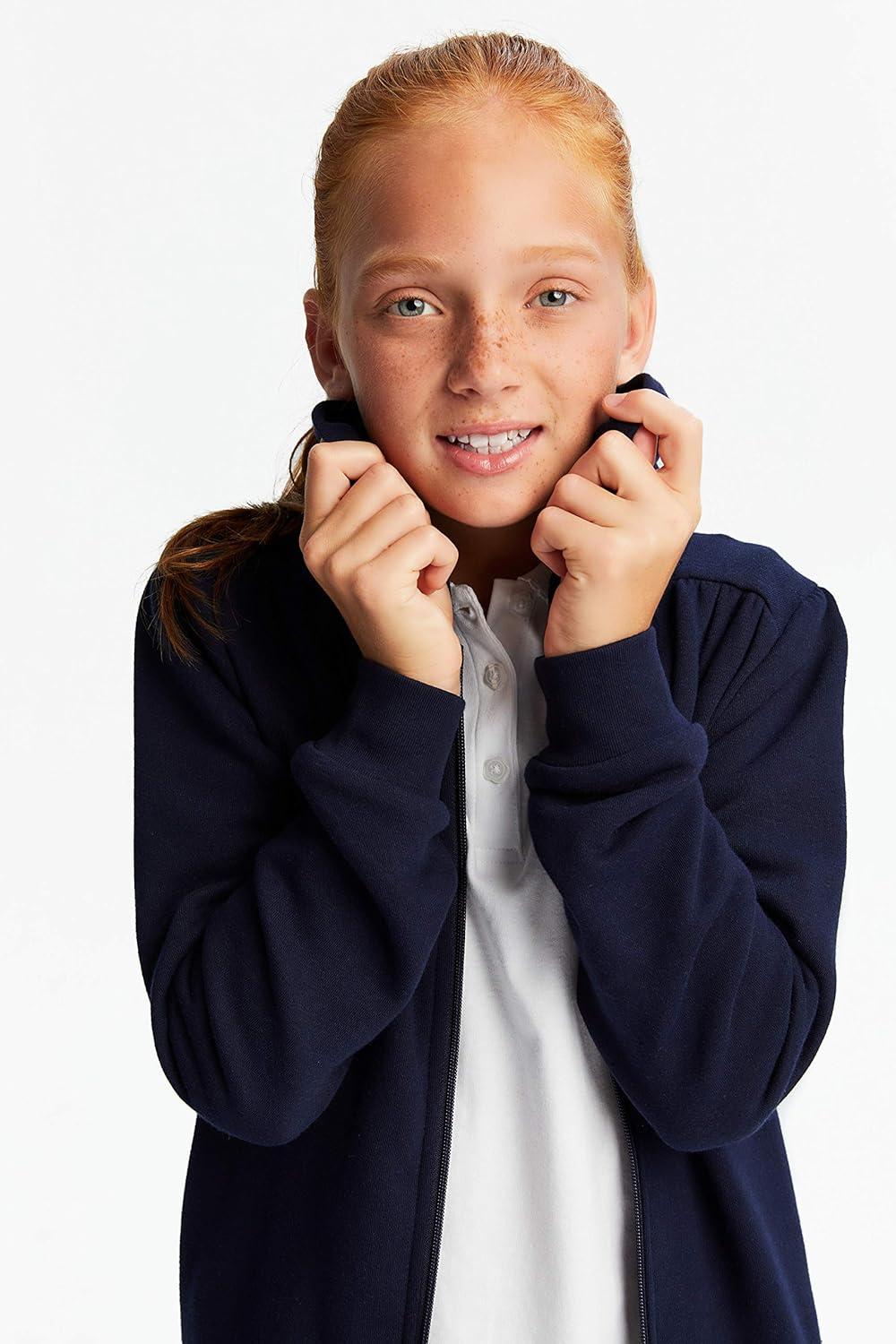 French Toast Girls’ Knit Jacket(Navy)